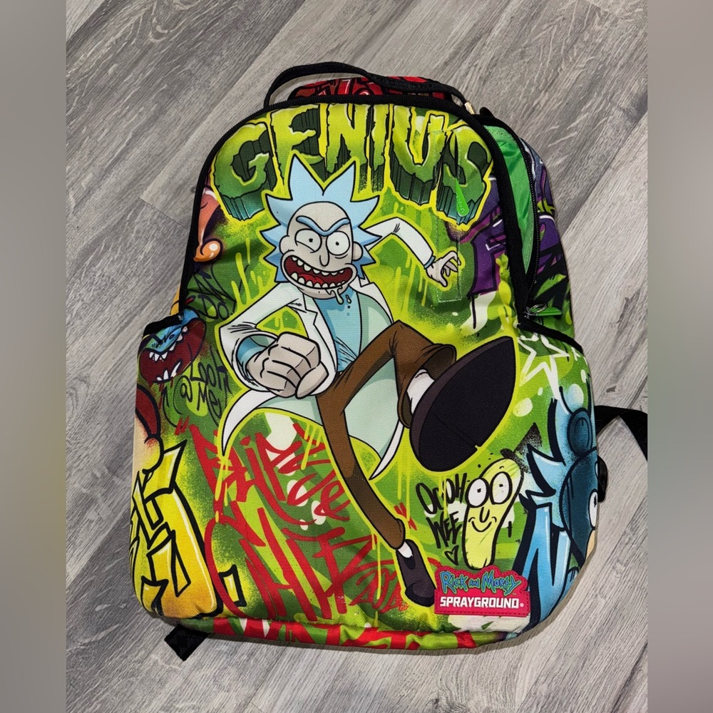 Sprayground Rick and Morty Genius Backpack
